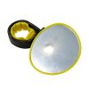 Bicycle Bike Cycle Handlebar Rear View Mirrors Spy Rectangle Back Mirror Yellow