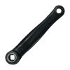 Bicycle Crank Arm 170mm Mountain Bike 9/16" Pedal Black Plastic Coated Left Crank Arm
