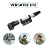 Mini Bike Pump Portable Bicycle Tyre Inflator Hand Pump Schrader Presta Valve