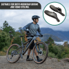 Pair Bicycle Mountain Bike Cycle Handlebar Ends Stem Barends for Cycling Black